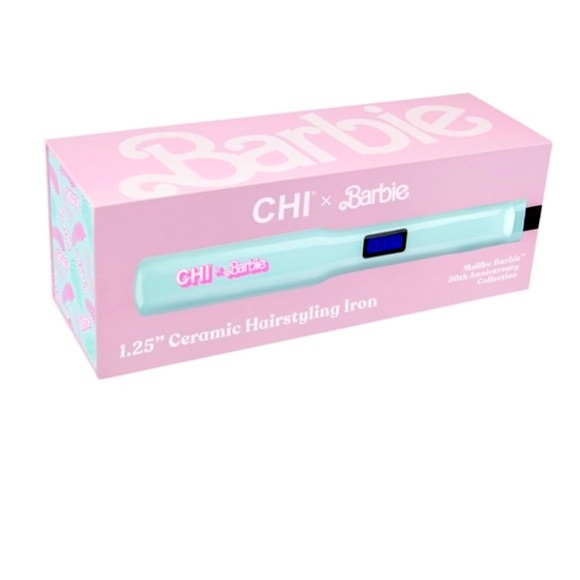 Barbie Chi 50th Anniversary Flat Iron Straightener - Picture 1 of 4